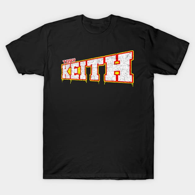 toby keith T-Shirt by AwurenSaja